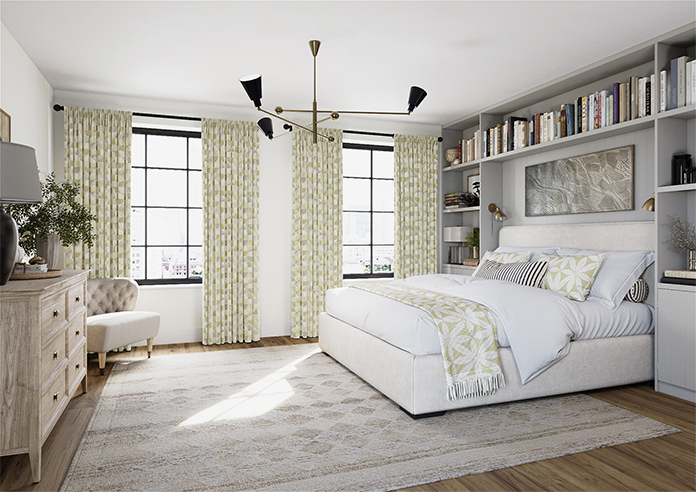 Mosaic Tile, Zest - Made to Measure Curtains - Image 7